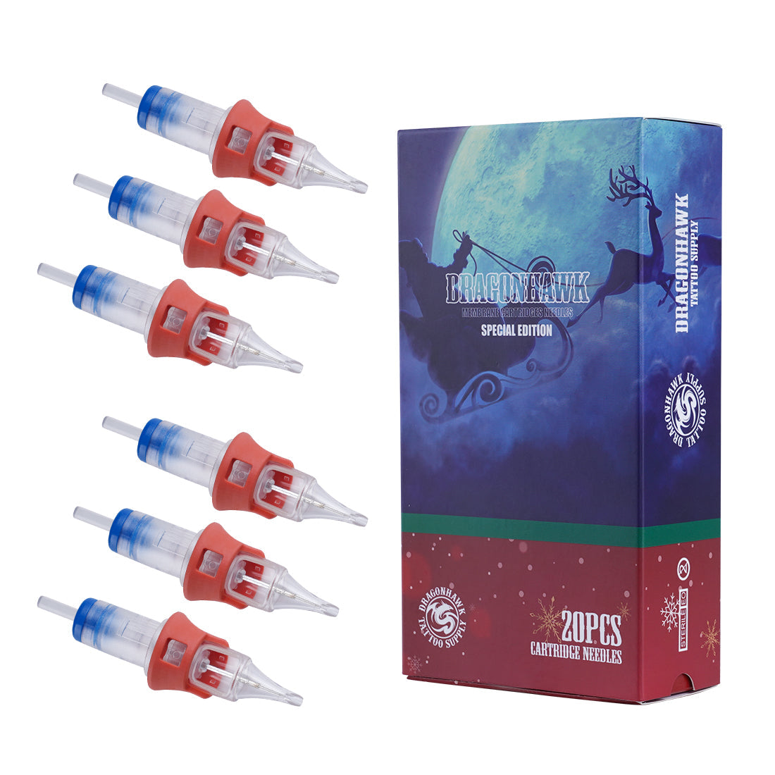 Dragonhawk Tattoo Christmas Gift SMP Permanent Makeup Cartridges Needles