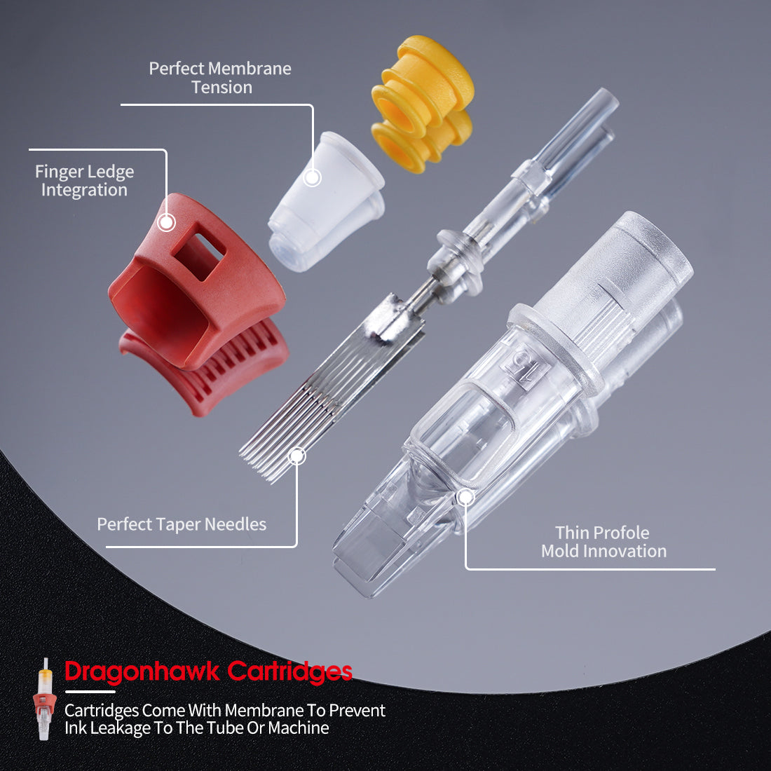 Dragonhawk Tattoo Christmas Gift SMP Permanent Makeup Cartridges Needles