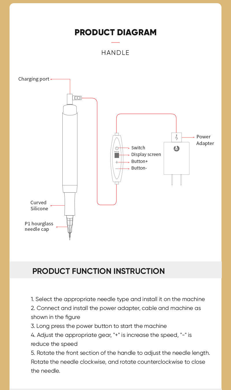 Traditional Princess Needle Machine