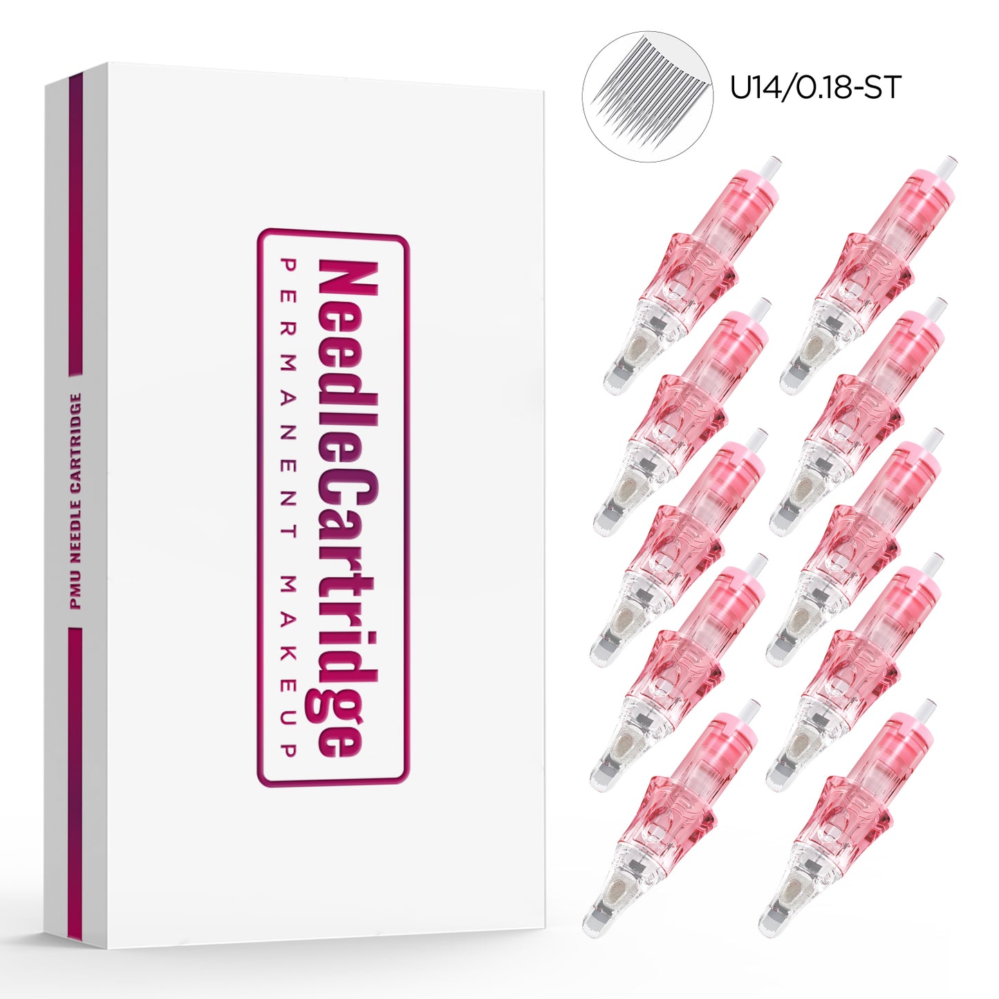 V6 Universal Needle Cartridge – UX14/0.18-ST and UX12/0.25-ST (10PCS/Box)