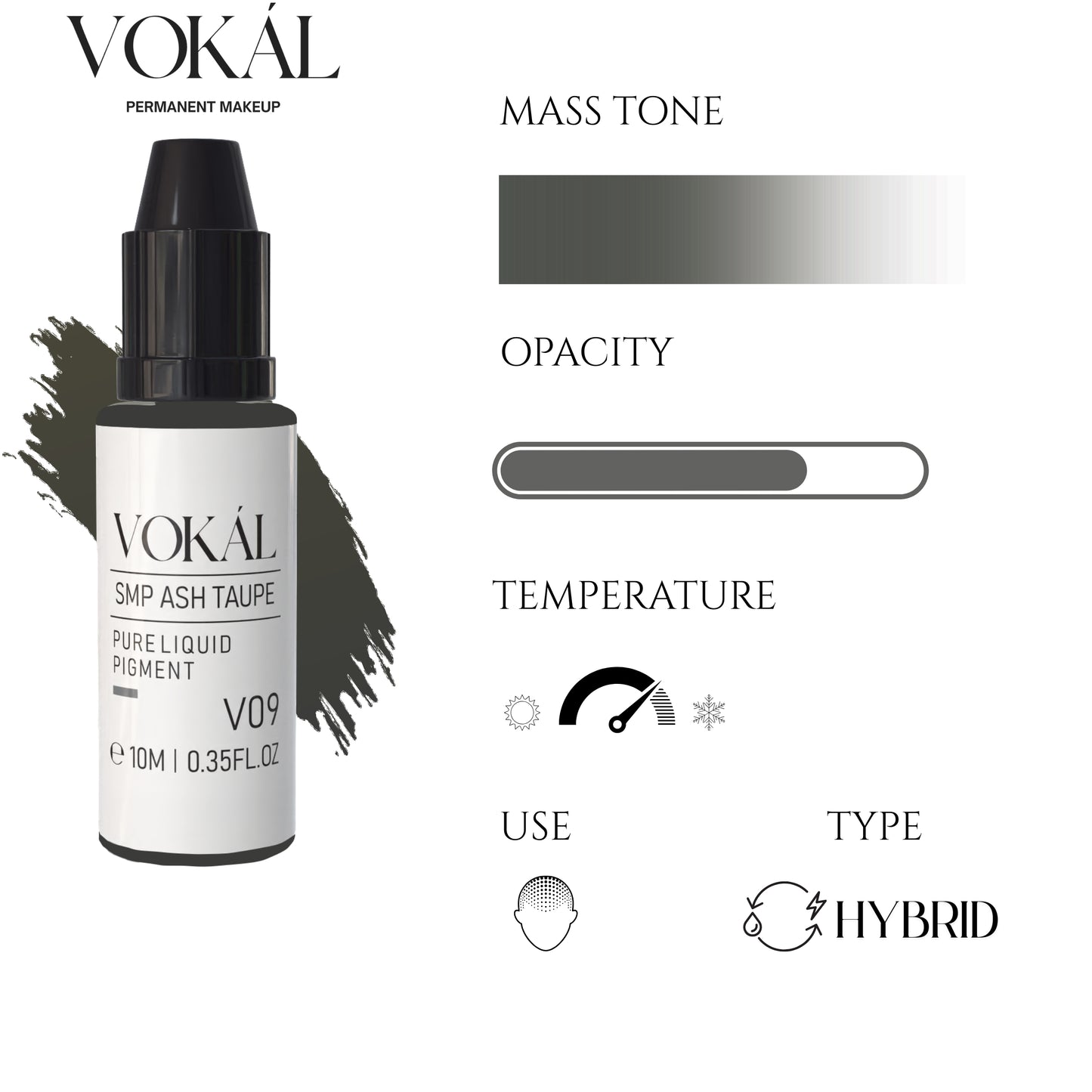 VOKAL™ Professional Water-Based Pigments – 10ml Collection