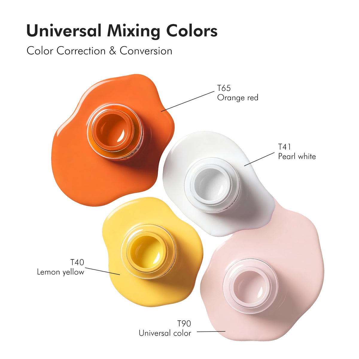 FAMISOO® LUXE Rose Professional PMU Pigment 15ml – Liquid & Cream Colors for Brows, Lips & Eyeliner
