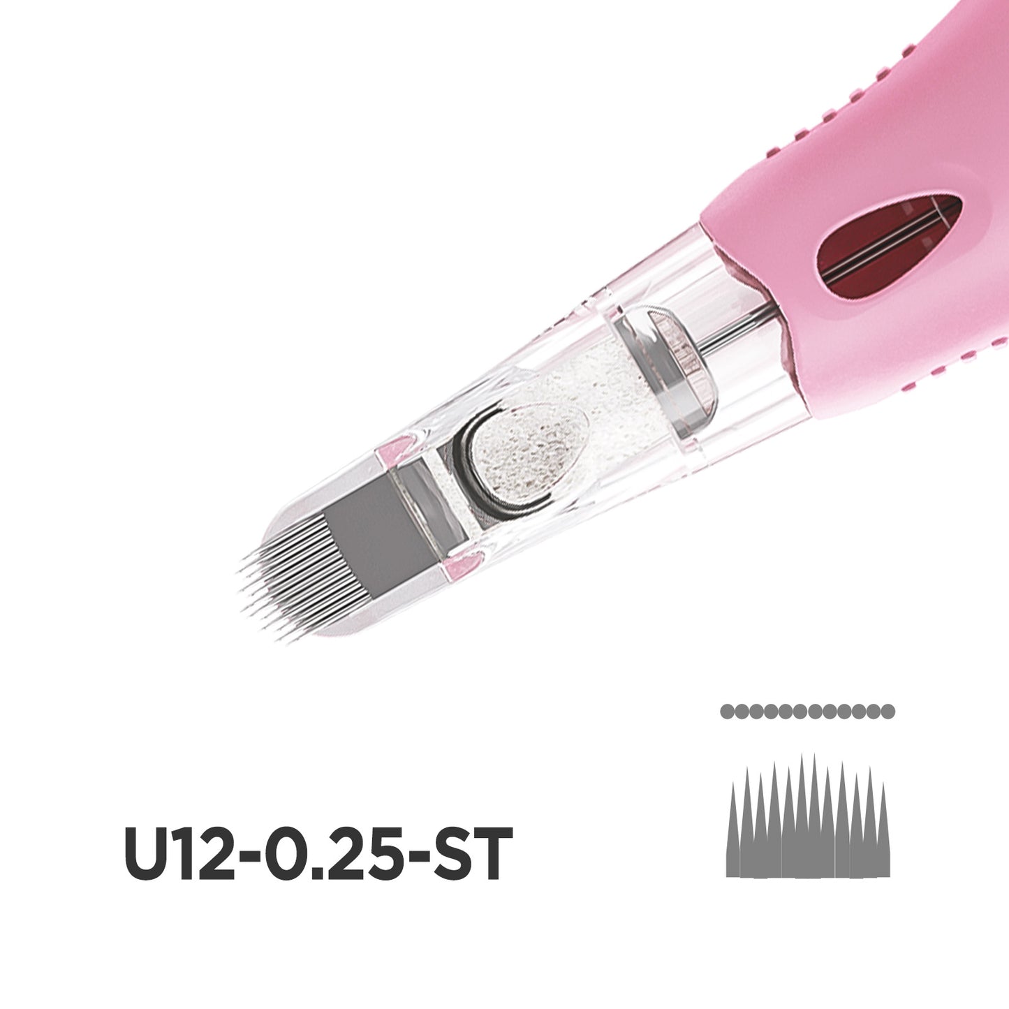V6 Needle Cartridge – Integrated Pink Silicone Design