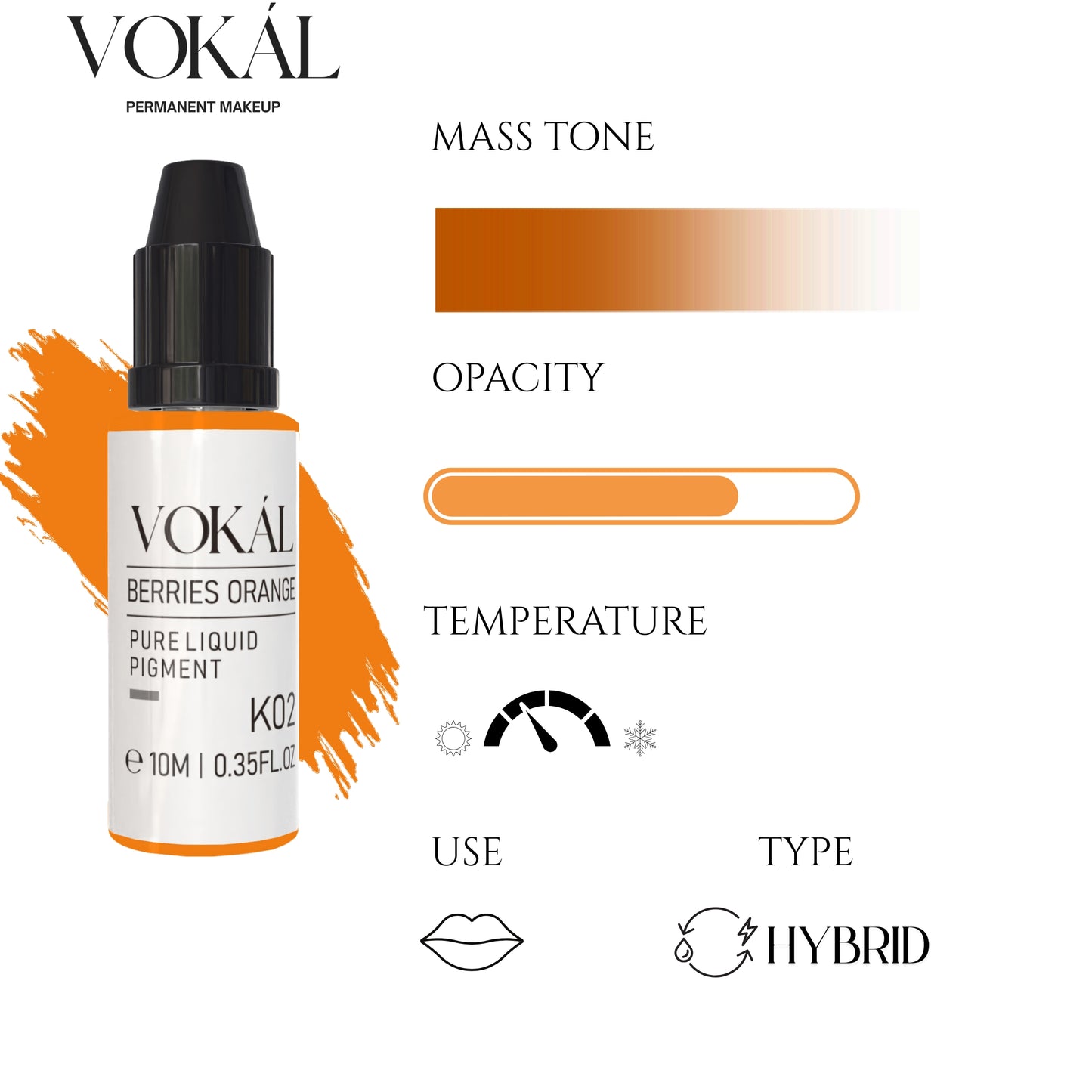 VOKAL™ Professional Water-Based Pigments – 10ml Collection
