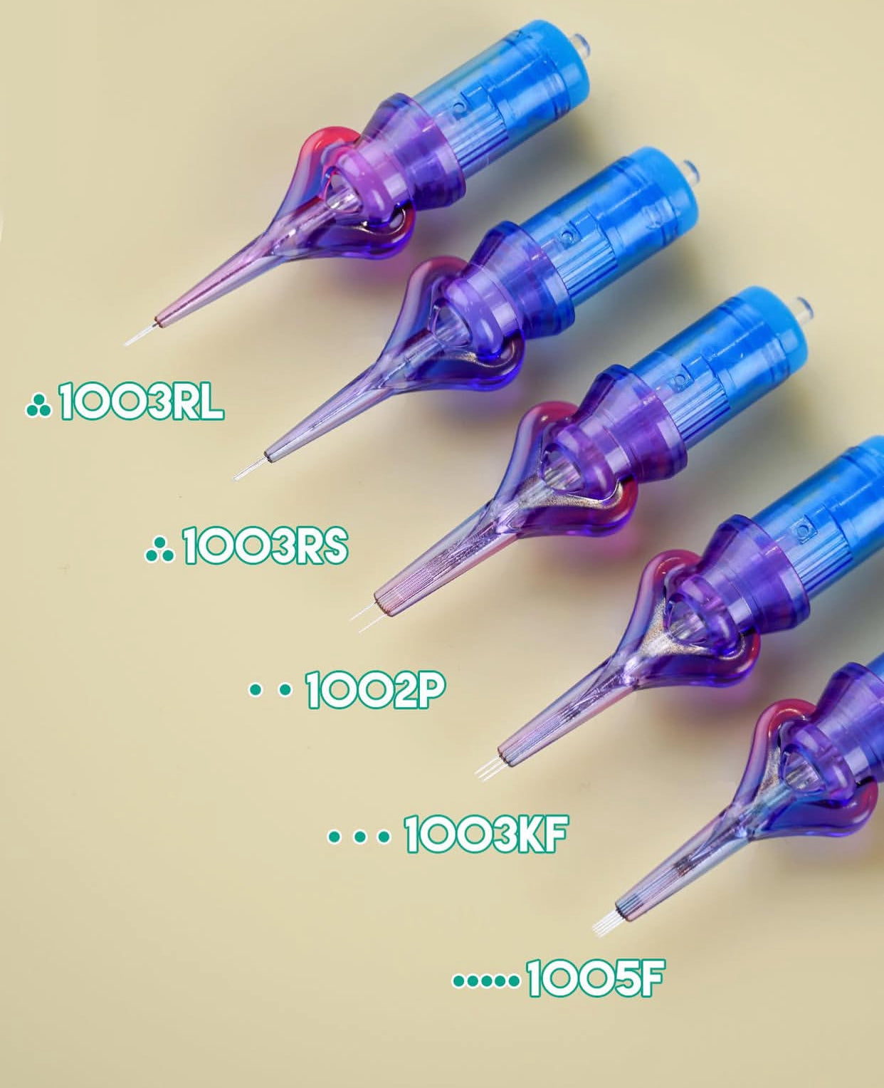Mast Ocean Heart PMU Cartridges Needles – Box of 20