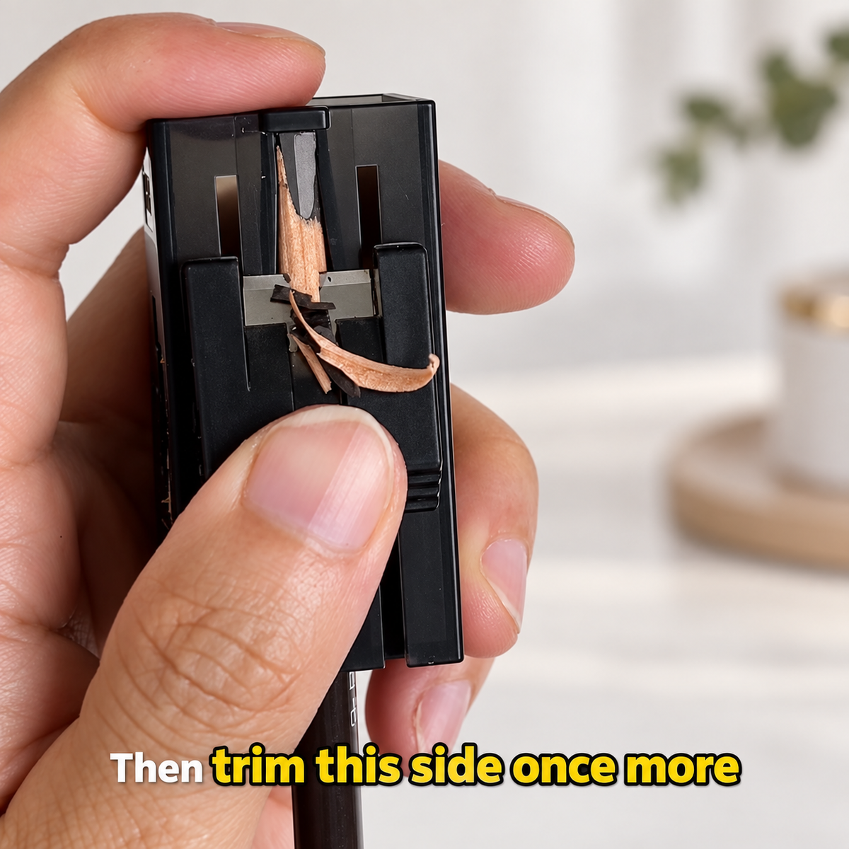 THG Professional Eyebrow Pencil Sharpener – Machete Tip PMU Brow Pencil Shaping Tool