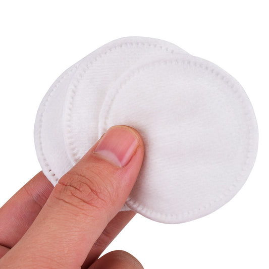 PMU Makeup Remover & Cleansing Wipes Round Edge-Locked Cotton Pads – 7 Packs