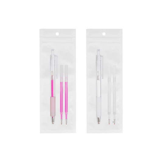 Press-Type Marking Pen Set for Precision Tattoo and Makeup Design - 10 Sets