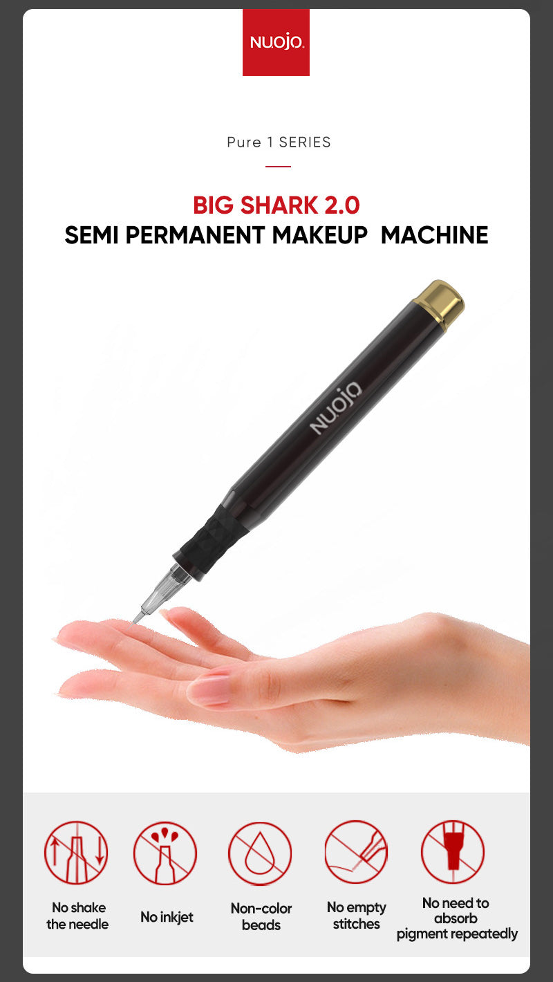 BIG SHARK 2.0 Traditional PMU Machine Handle – NUOJO PURE 1 SERIES