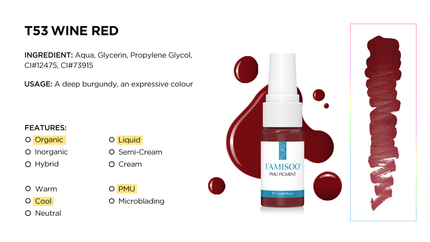 NUOJO FAMISOO® 15ML PMU Pigments – International Edition