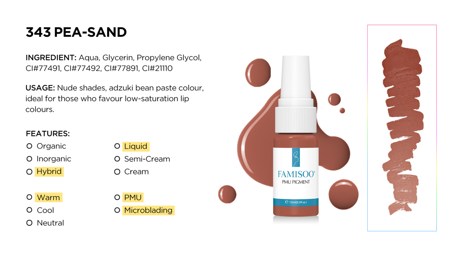 NUOJO FAMISOO® 15ML PMU Pigments – International Edition