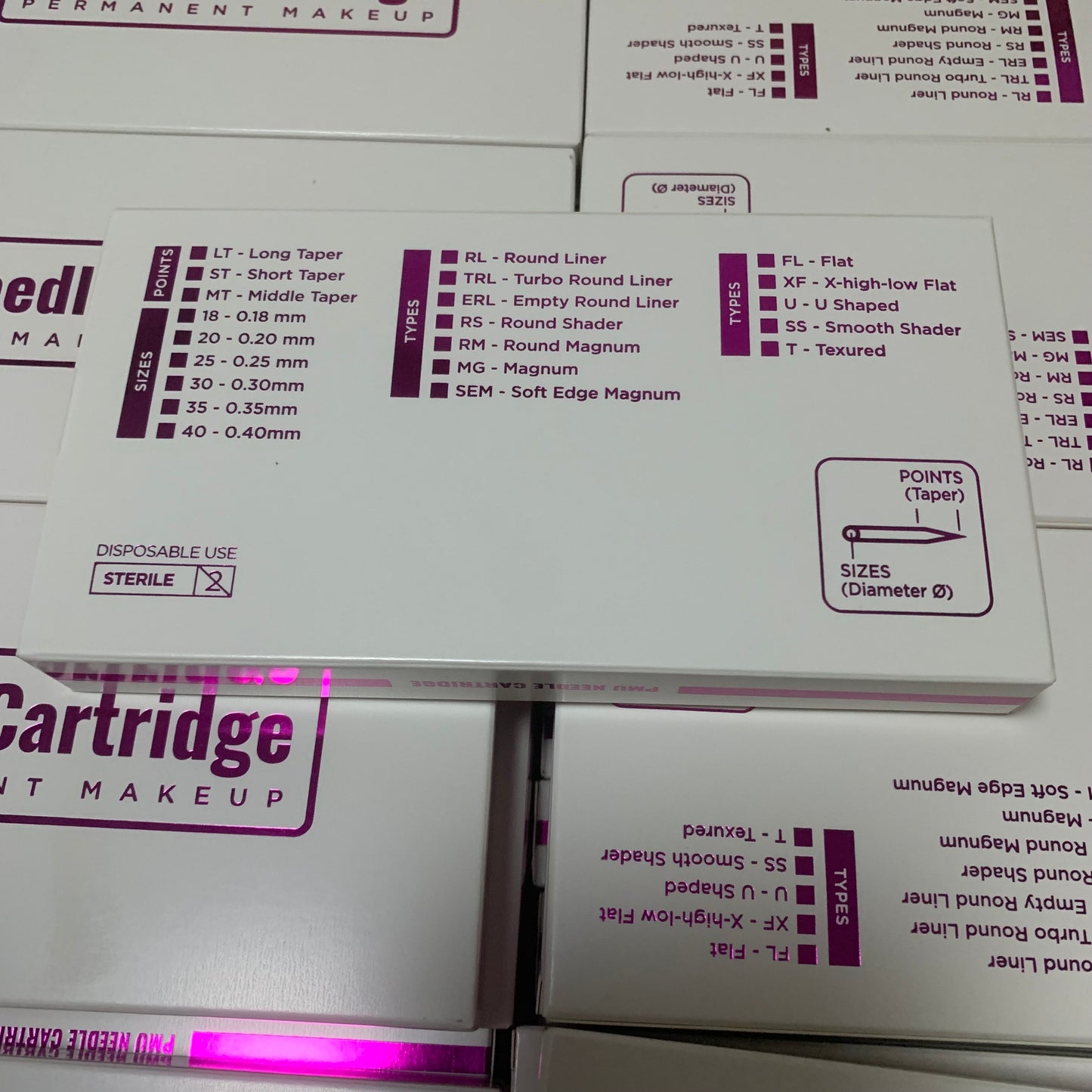 V6 Universal Needle Cartridge – Standard Model - 10PCS/BOX