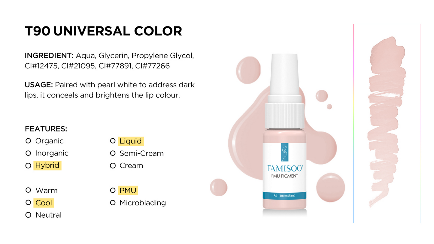 NUOJO FAMISOO® 15ML PMU Pigments – International Edition