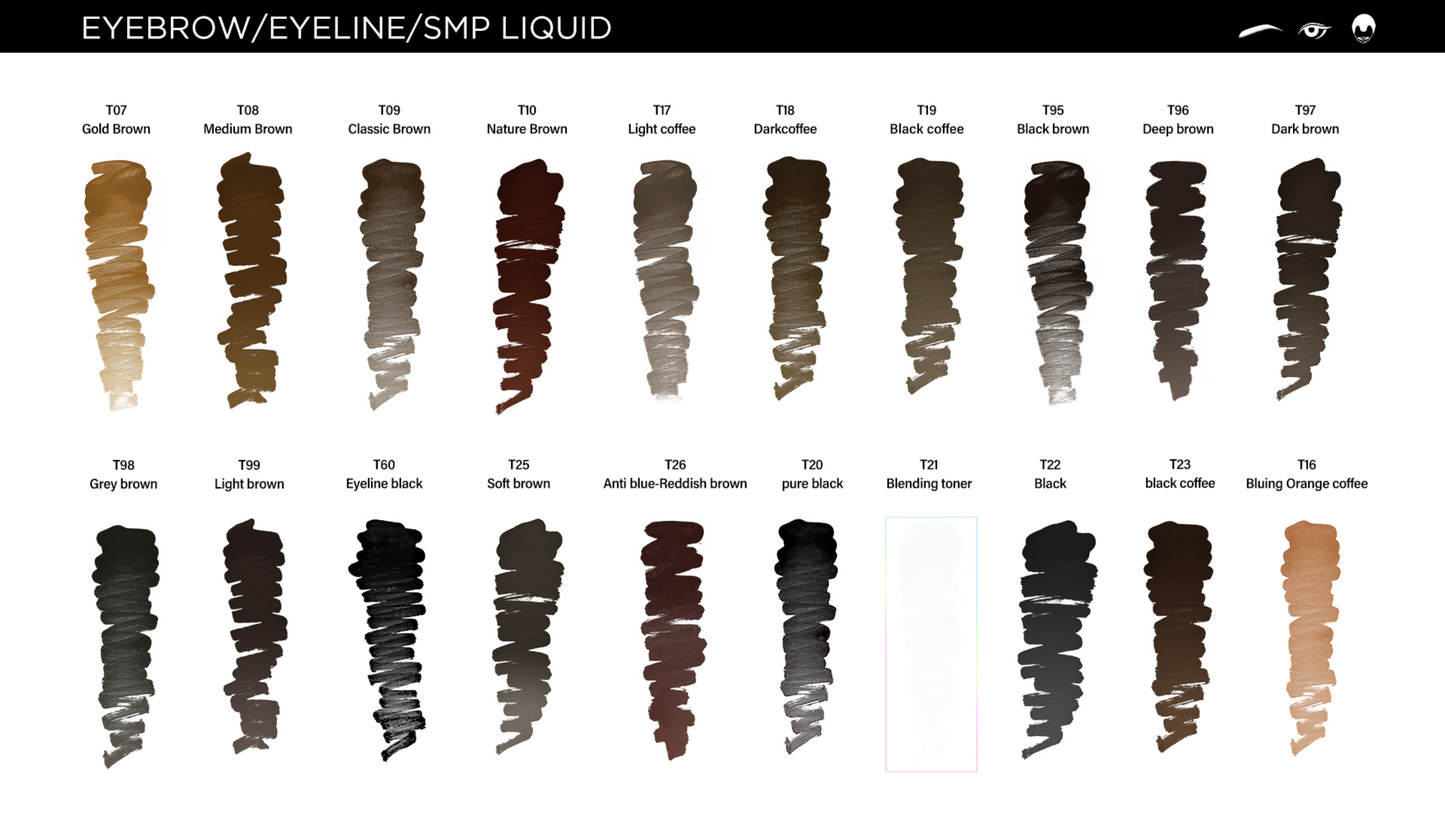 NUOJO FAMISOO® 15ML PMU Pigments – International Edition