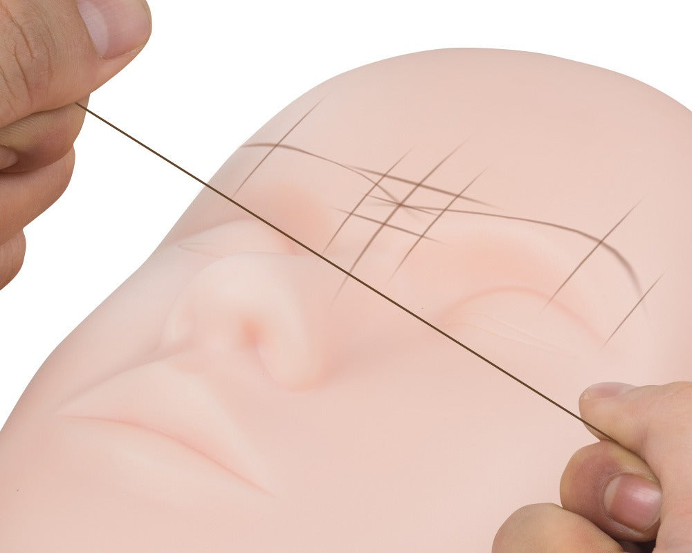 30M Pre-Inked PMU Mapping String – Professional Eyebrow Measuring Thread for Brow Mapping & Permanent Makeup Design