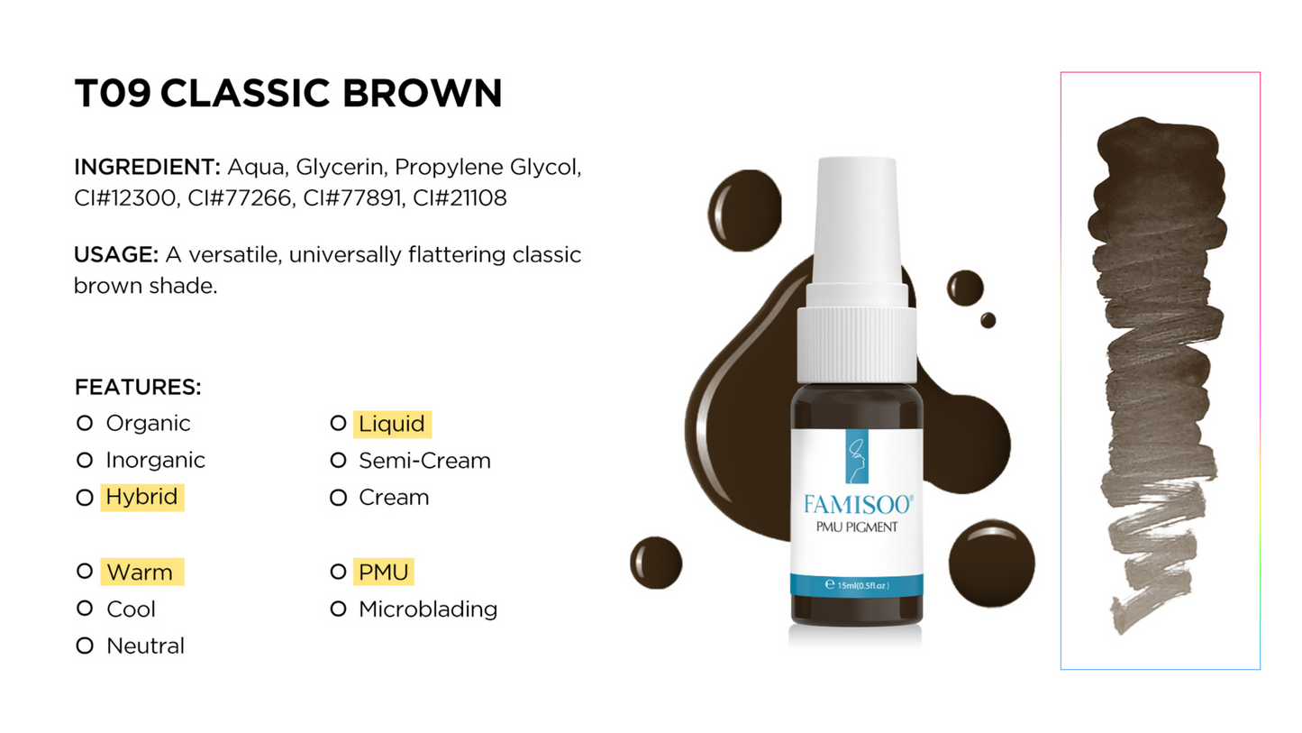 NUOJO FAMISOO® 15ML PMU Pigments – International Edition