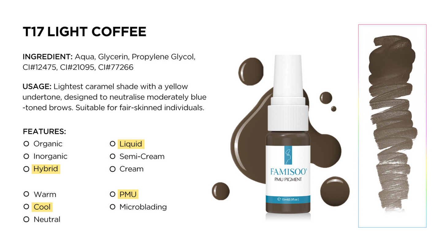 NUOJO FAMISOO® 15ML PMU Pigments – International Edition