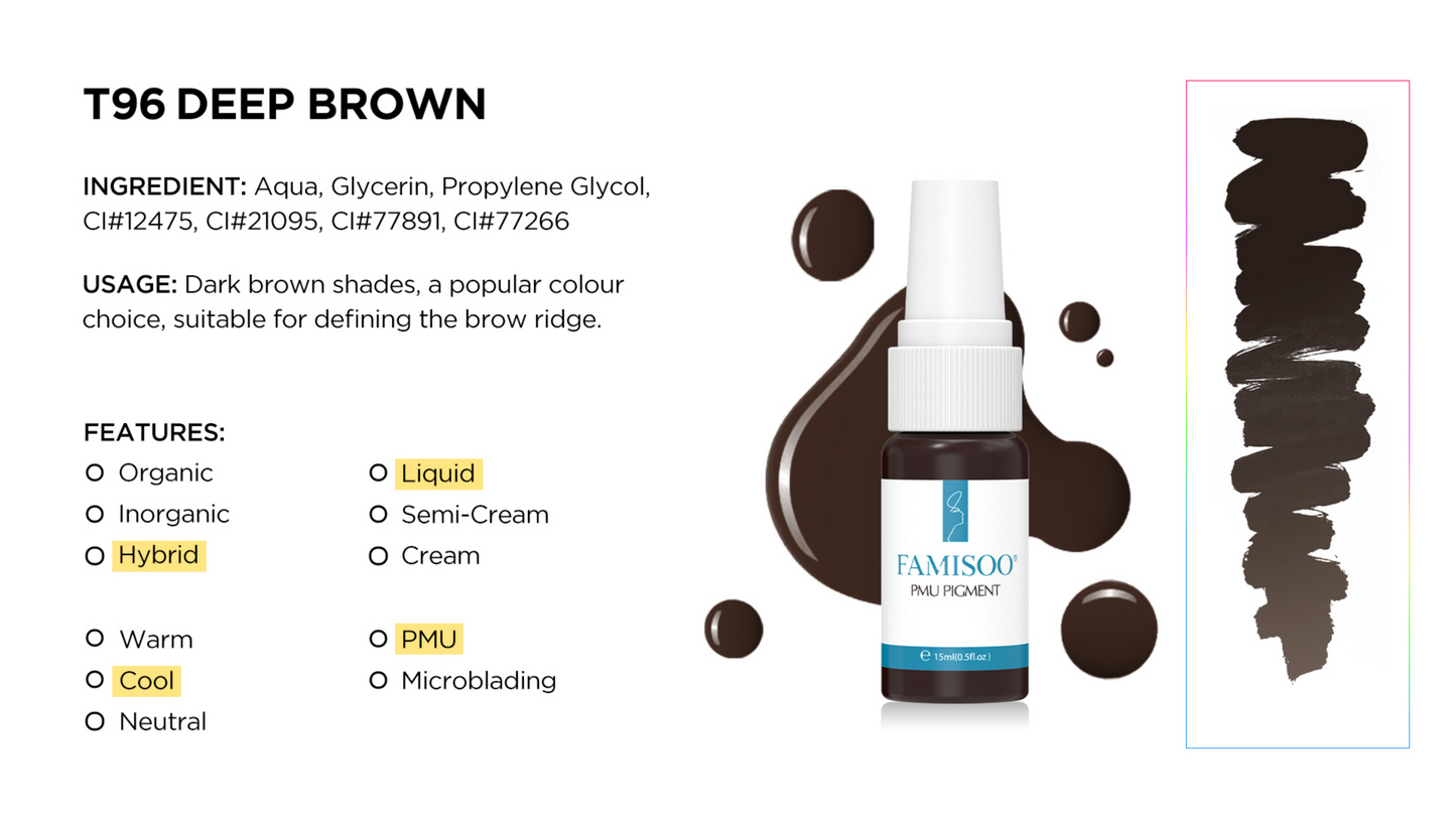 NUOJO FAMISOO® 15ML PMU Pigments – International Edition