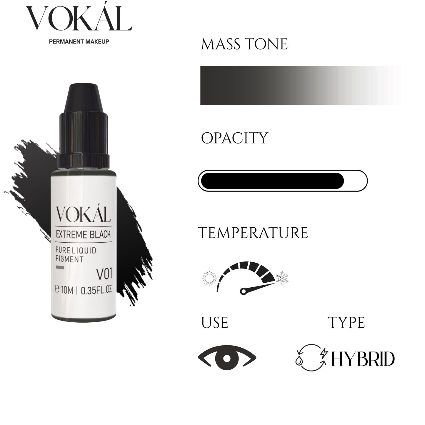 VOKAL™ Professional Water-Based Pigments – 10ml Collection