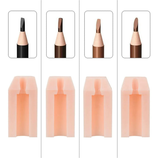 4-in-1 Eyebrow Pencil Sharpener Block – Precision Shaping Tool for PMU Artists