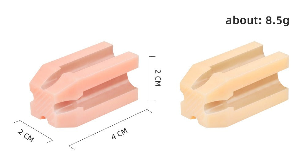 4-in-1 Eyebrow Pencil Sharpener Block – Precision Shaping Tool for PMU Artists