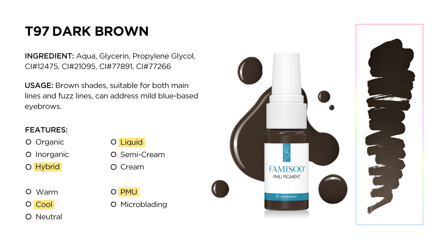 NUOJO FAMISOO® 15ML PMU Pigments – International Edition