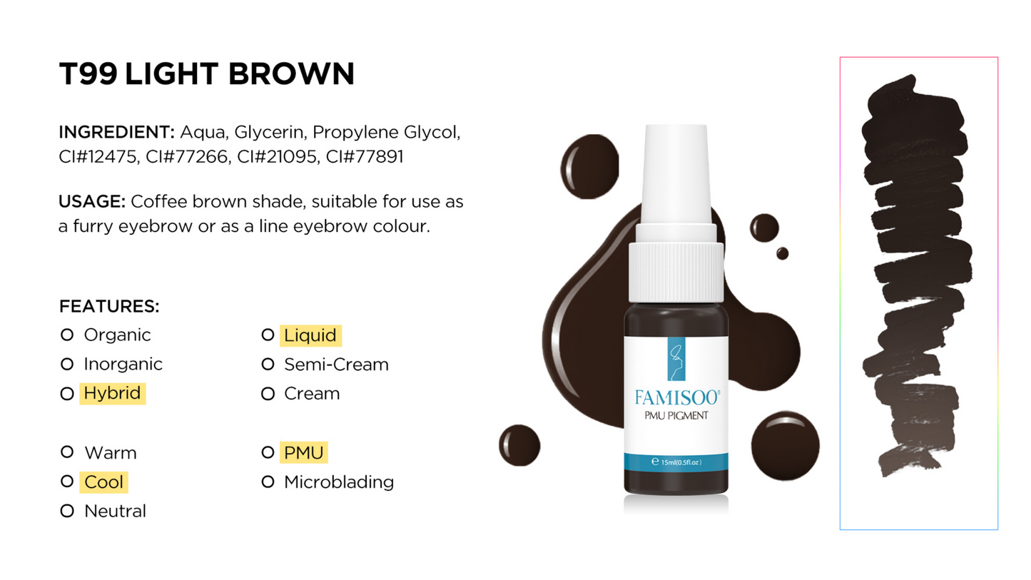 NUOJO FAMISOO® 15ML PMU Pigments – International Edition