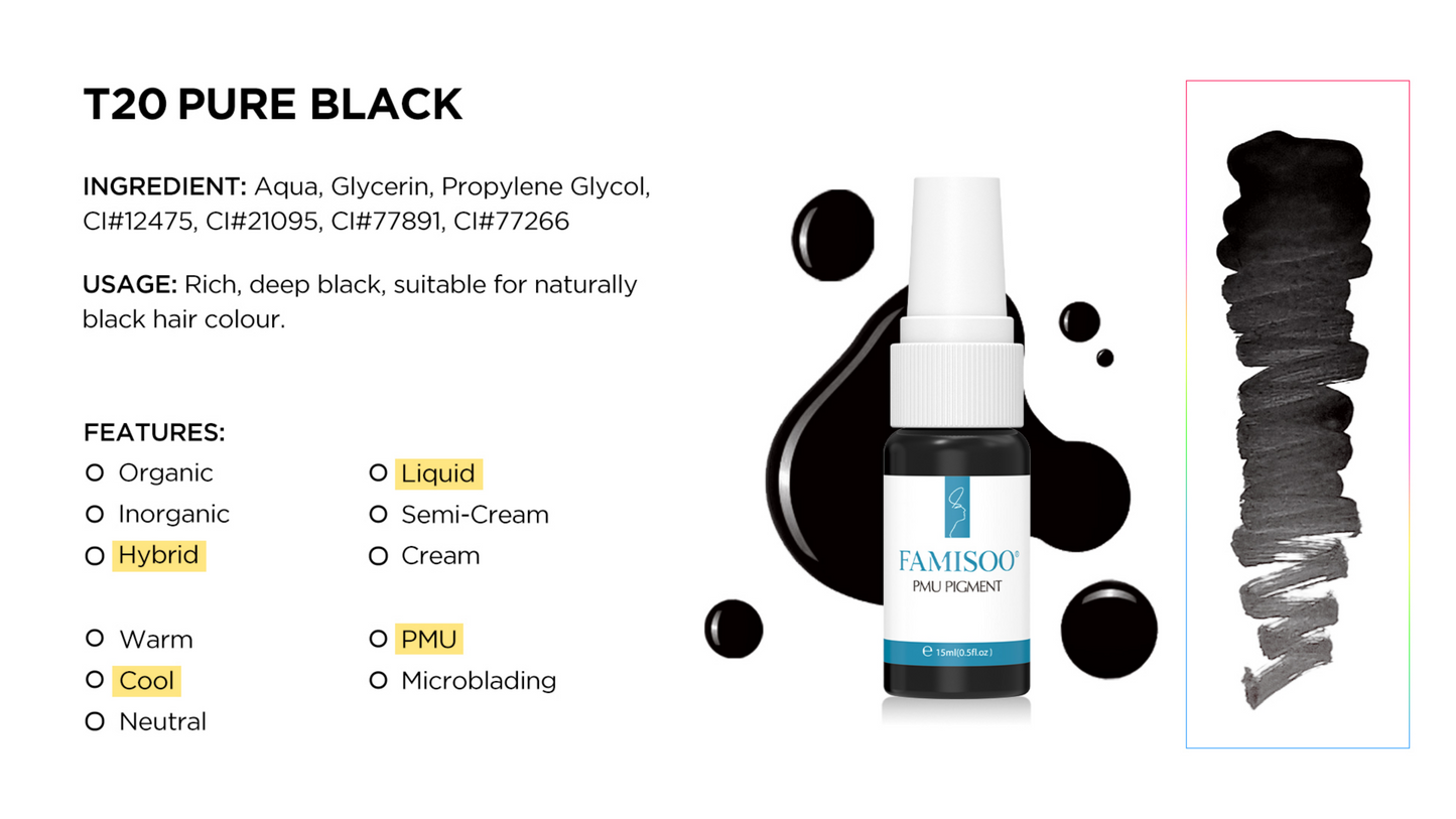 NUOJO FAMISOO® 15ML PMU Pigments – International Edition