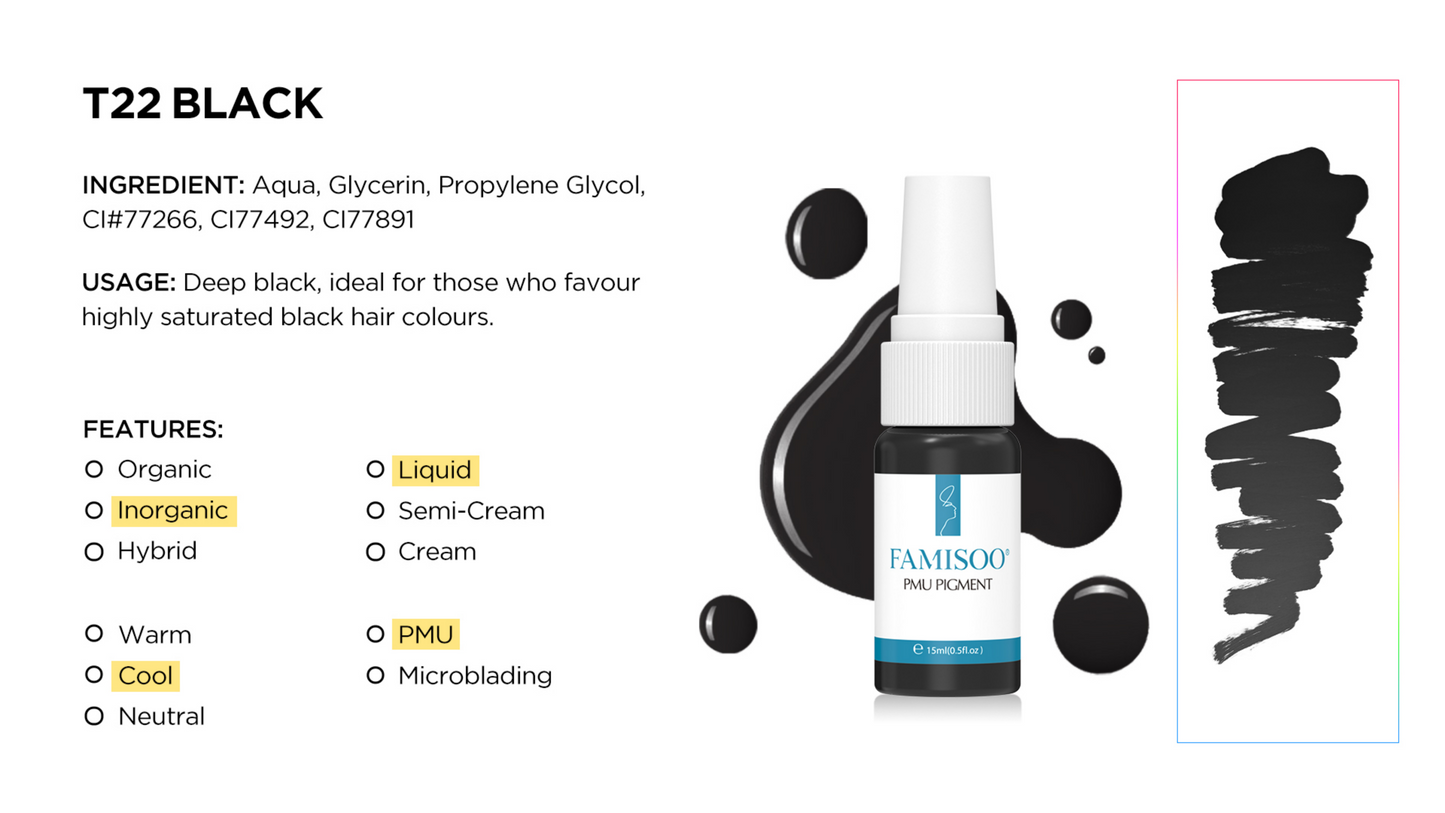 NUOJO FAMISOO® 15ML PMU Pigments – International Edition