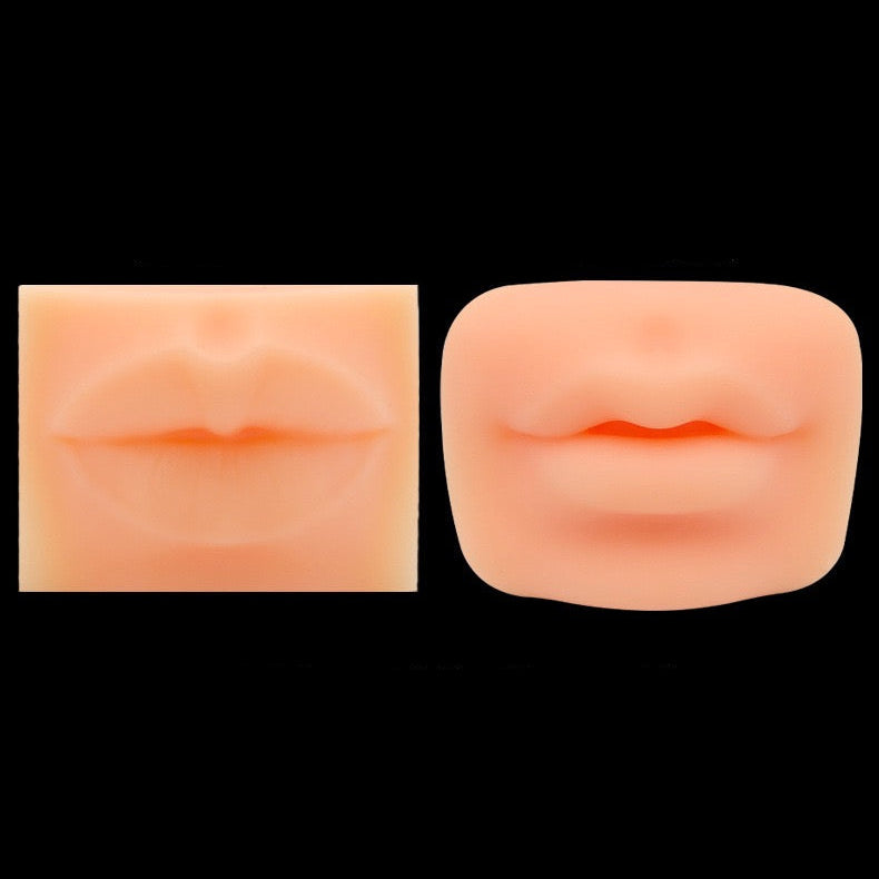 5D Silicone Lip Practice Skin