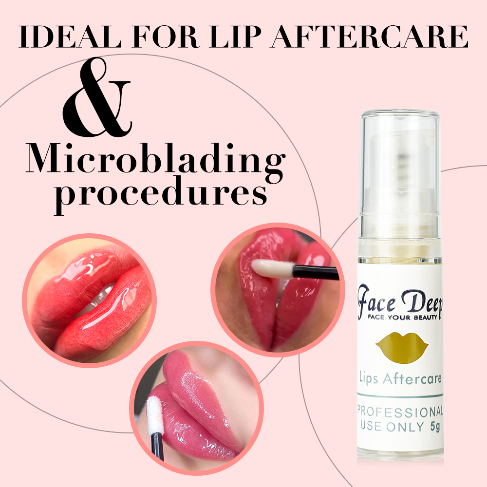 Lip Aftercare - Premium Lip Healing Solution for Permanent Makeup Professionals and Clients