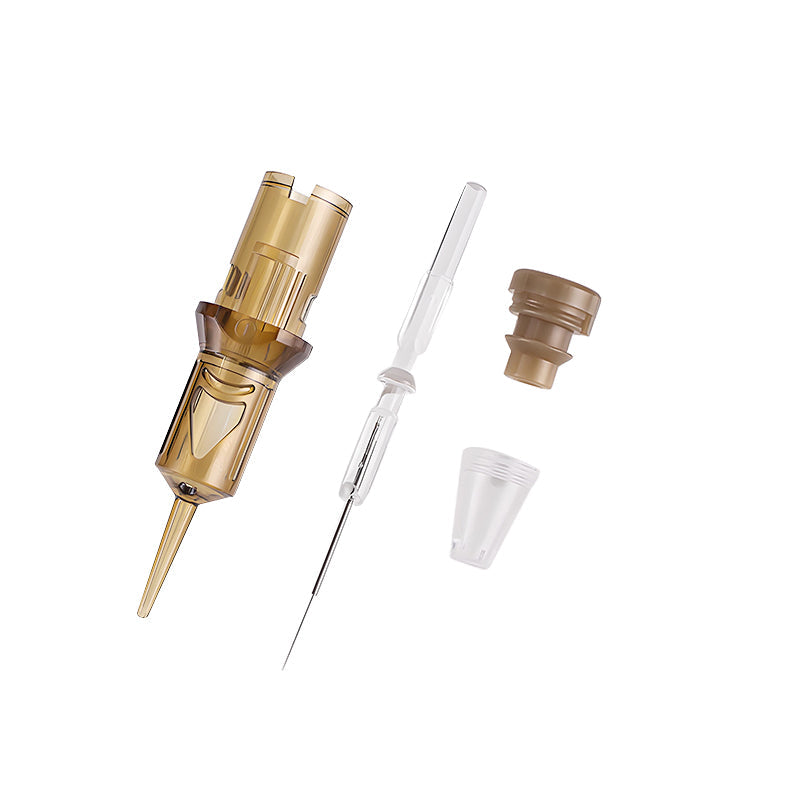 EA PRO Brown Cartridge Needles – Ultra Precision PMU & Tattoo Cartridges