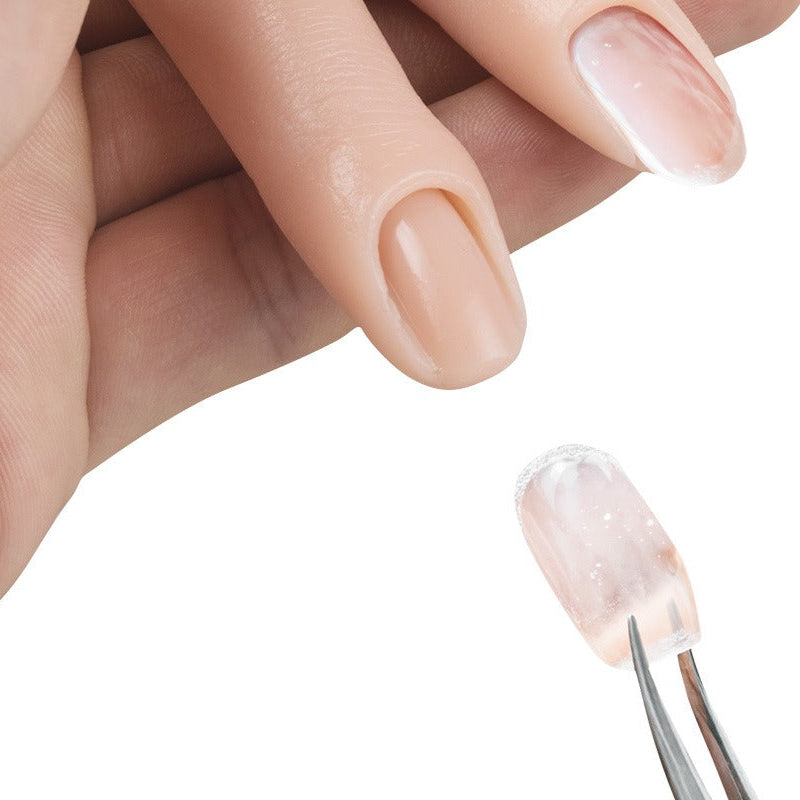 5-Piece Full Silicone Nail Practice Finger Set – Bendable Realistic Manicure Training Finger Models