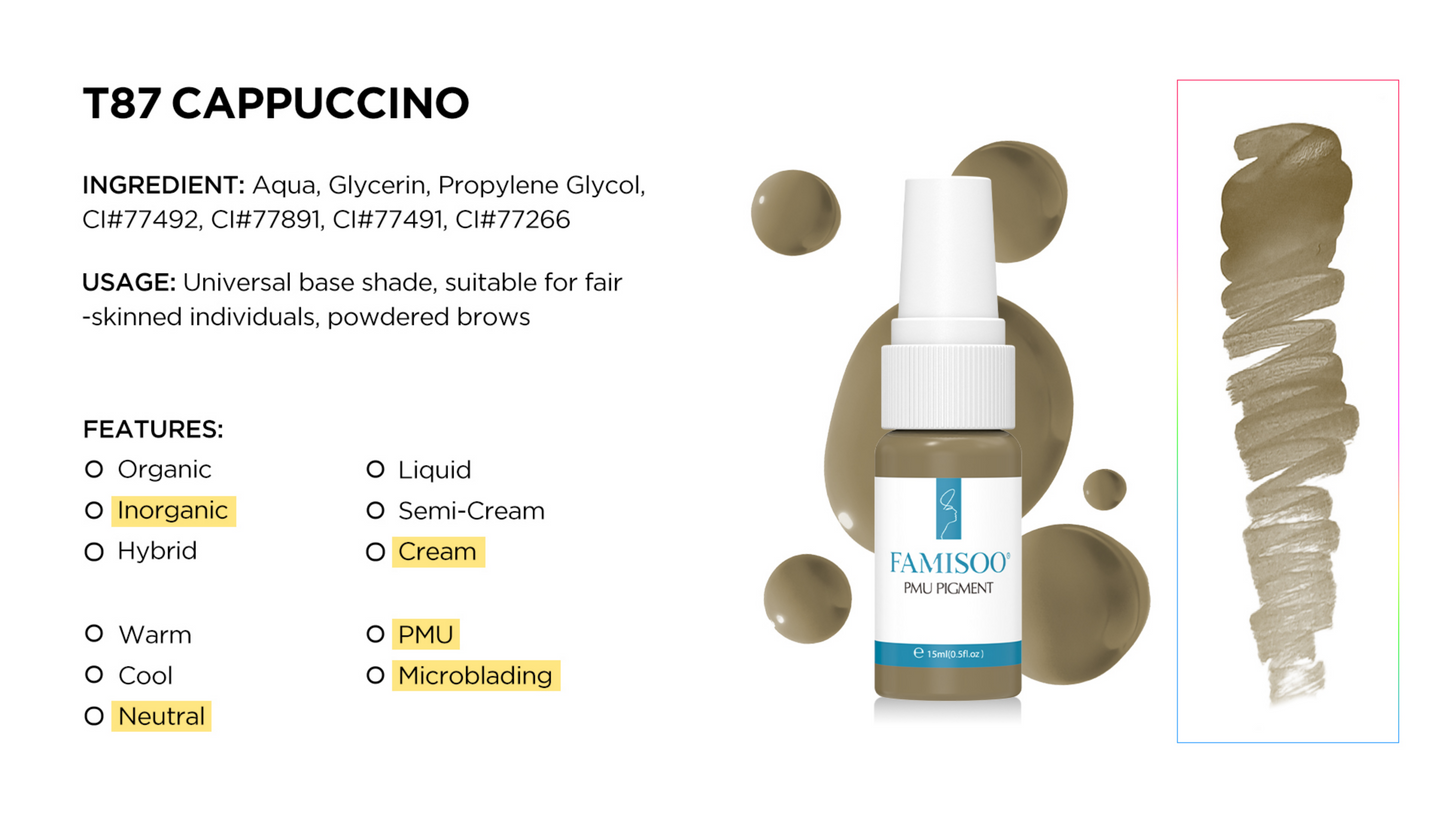 NUOJO FAMISOO® 15ML PMU Pigments – International Edition
