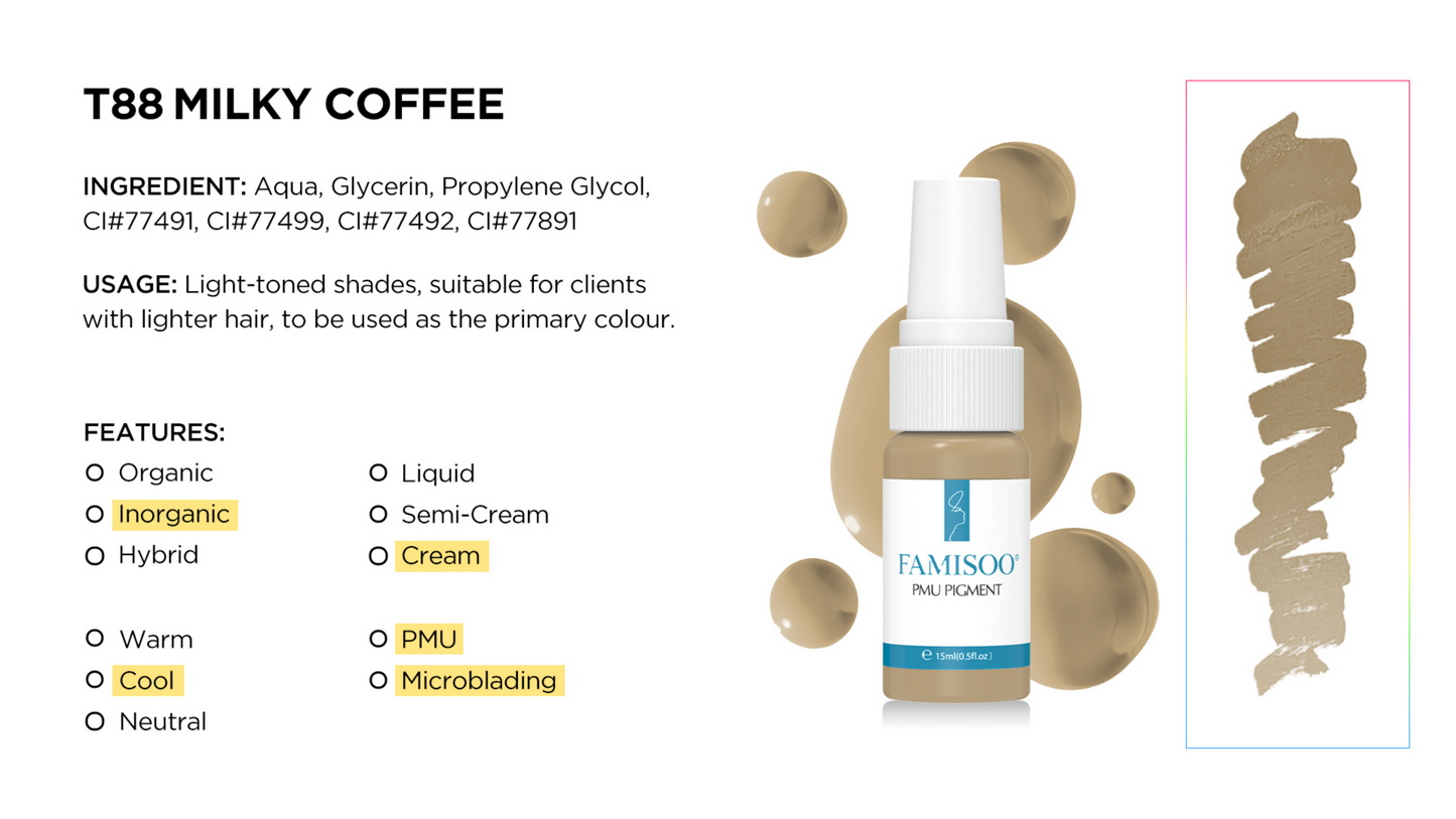 NUOJO FAMISOO® 15ML PMU Pigments – International Edition