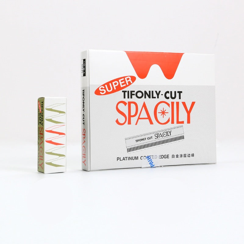 Professional Corrugated Eyebrow Razor Blades – Carbon Steel / Stainless Steel
