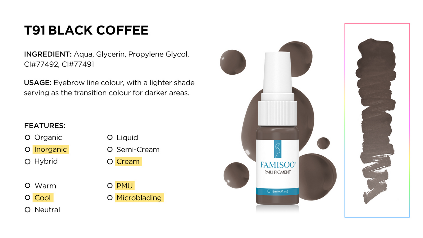 NUOJO FAMISOO® 15ML PMU Pigments – International Edition