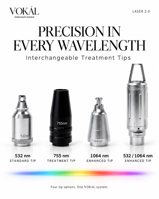 VOKAL LASER 2.0 Professional Pigment Removal Laser System – Multi-Wavelength PMU & Tattoo Removal Machine