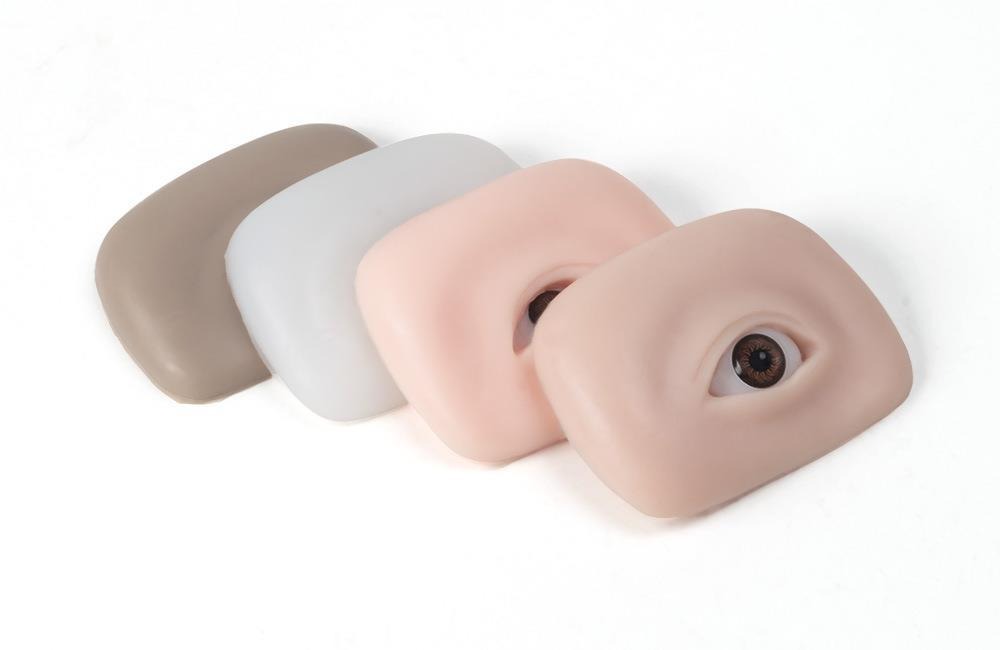 5D Eyelid Practice Mold — Realistic Silicone Training Module for PMU Artists