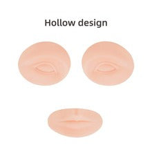 5D PMU Practice Silicone Modules | Eyes & Lips Training Skin Pads