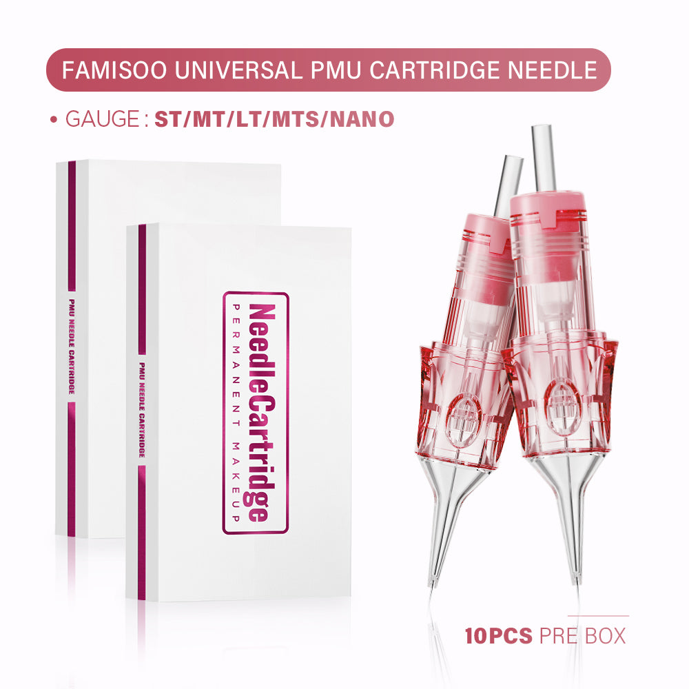 V6 Pink & Transparent Needle Cartridge – Standard Model