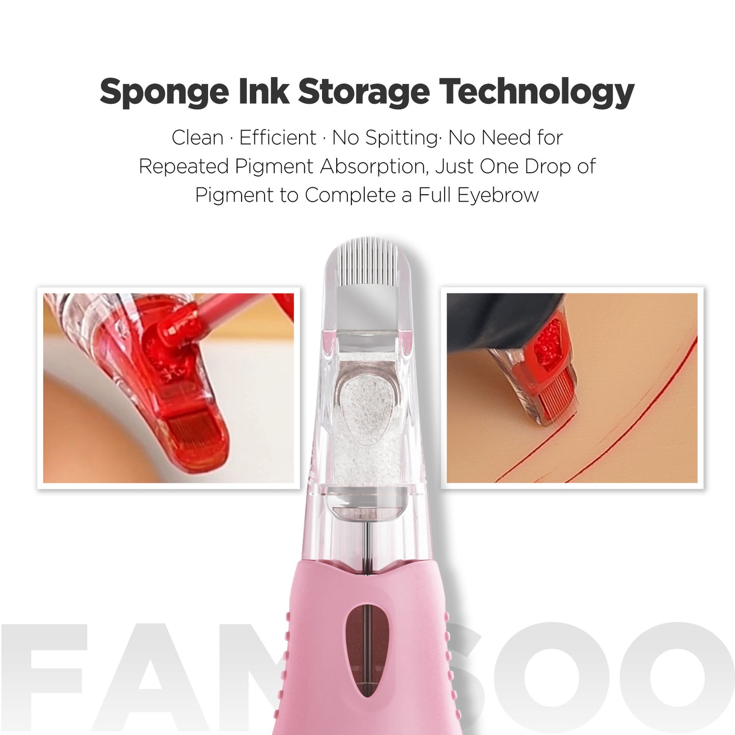 V6 Needle Cartridge – Integrated Pink Silicone Design