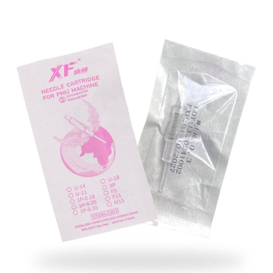 XF Regular X14 Special PMU Needle - 10PCS/Box (For Use Only with XF Machines – Not Compatible with Other Devices)