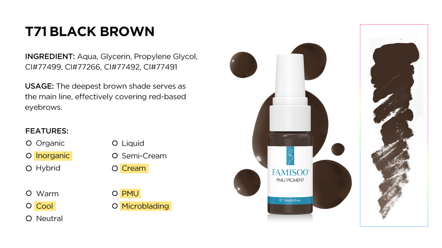 NUOJO FAMISOO® 15ML PMU Pigments – International Edition