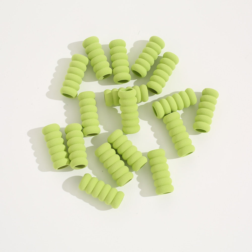 Large Macaron Sponge Pen Grips – Ergonomic Finger Protector for Gel Pens, Ballpoint Pens & Brushes