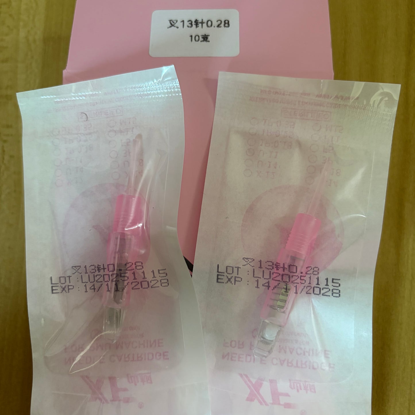 XF Upgrade UX14 Special PMU Needle - 10PCS/Box (For Use Only with XF Machines – Not Compatible with Other Devices)