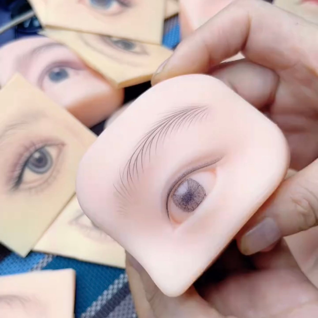 XF Realistic Silicone Eye Practice Module