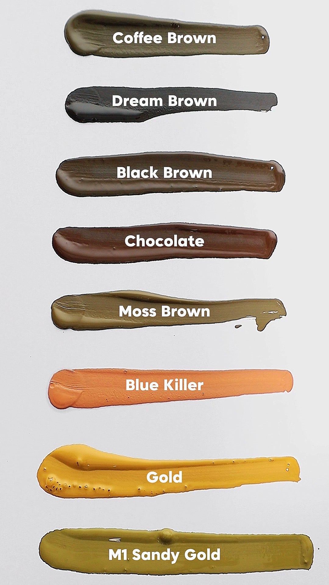 YD MINERAL Viscous Cream Pigment — Professional Microblading & PMU Brow Formula