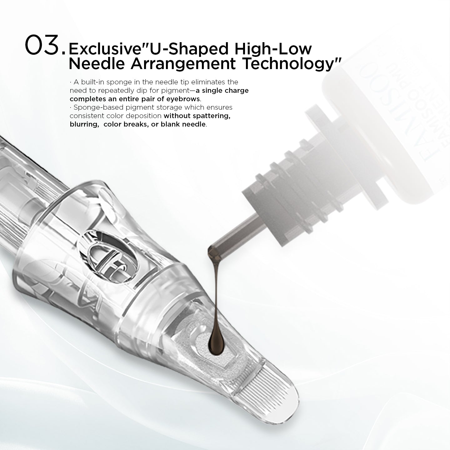 V6 Universal Needle Cartridge – 0.18 Ultra-Fine UX14/0.18-ST (10PCS/Box)