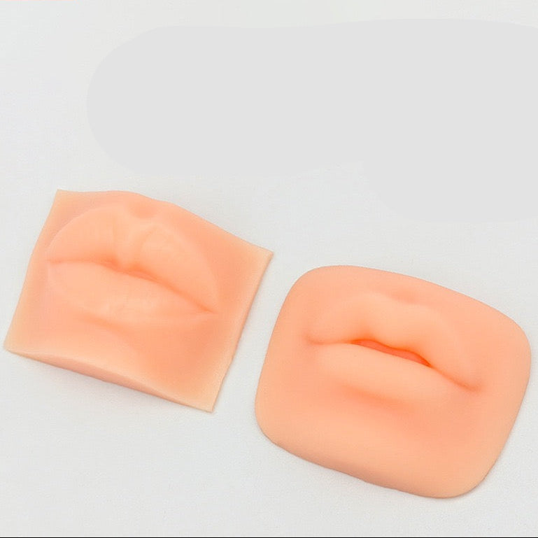5D Silicone Lip Practice Skin